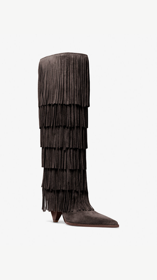 Bota Michael Kors Jayla Heeled Boot Chocolate