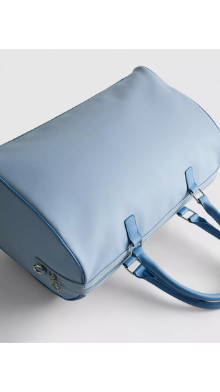 Bolso de Viaje Primark Stitch Celeste y Blanco