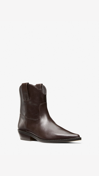 Botín Michael Kors Noemie Bootie Chocolate
