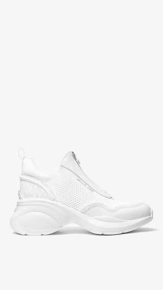 Zapatilla Michael Kors Zumba Trainer Blanco