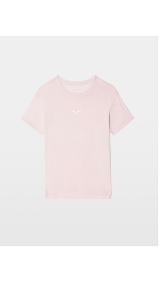 Polera Zadig & Voltaire Marta PCL Wings Strass Candy