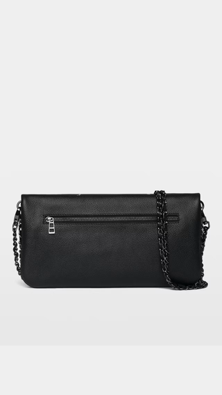 Bolso Zadig Voltaire Rock Large Negra Bicolor