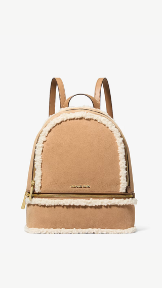 Mochila Michael Kors MD Zip Bac Peanut