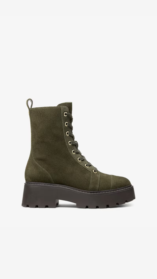 Botines Michael Kors Blake Suede Verde