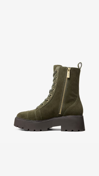 Botines Michael Kors Blake Suede Verde