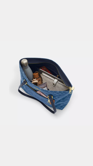 Tote Coach Station Tote Denim