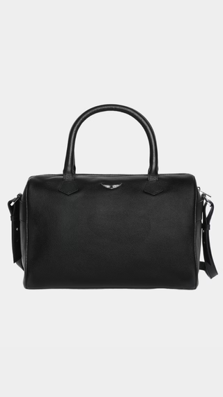Tote Zadig & Voltaire XS Sunny Wings Grained Black
