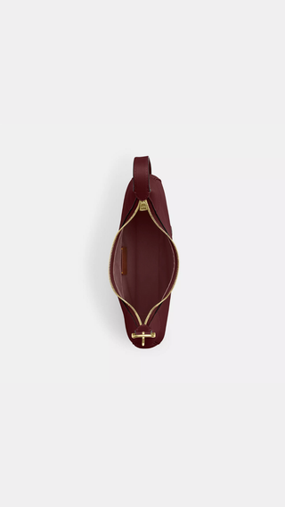 Crossbody Coach Ella Shoulder Bag Gold/Maroon