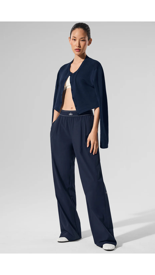 Pantalon Alo Yoga Suit Up Trouser (Long) Navy