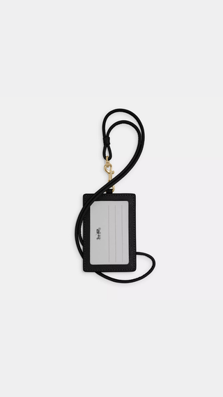 ID Card Coach ID Landyard Negro