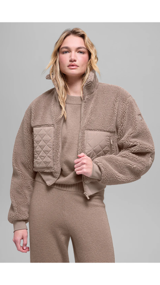 Chaqueta Alo Yoga Sherpa Cafe