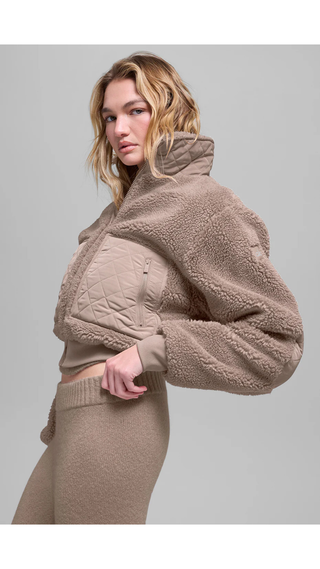 Chaqueta Alo Yoga Sherpa Cafe