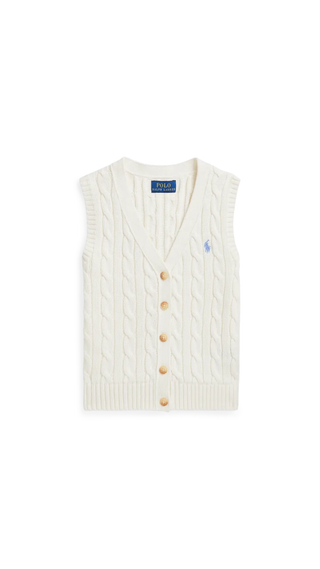 Sweater Polo Ralph Lauren White
