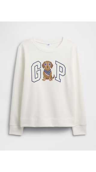 Poleron Gap Logo Doorbuste White