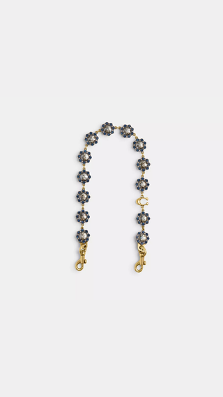 Strap Coach Short Jewelry Chain Strap Azul