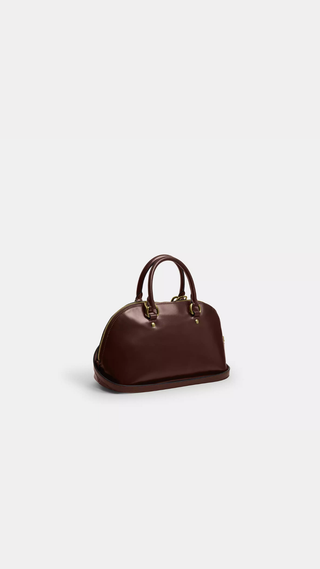 Cartera Coach Lara Satchel Cafe