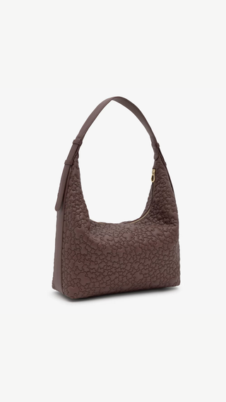 Bolso de Hombro Tous Puffy Bear Marron Grande