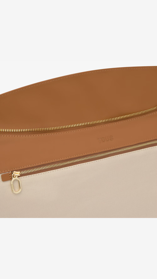 Saca de Piel Tous Arlette Camel Grande