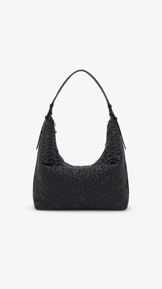 Bolso de Hombro Tous Puffy Bear Negro Grande