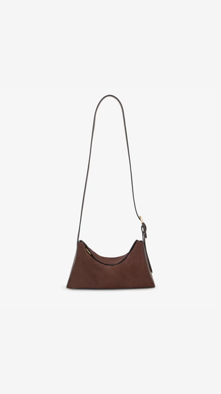 Bandolera de Piel Tous Arlette Marron Pequeña