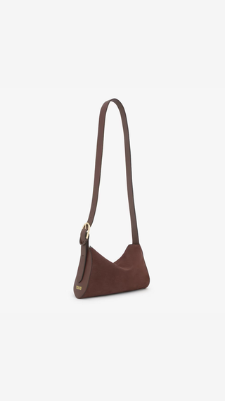 Bandolera de Piel Tous Arlette Marron Pequeña