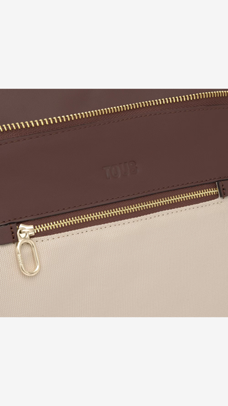 Bandolera de Piel Tous Arlette Marron Pequeña