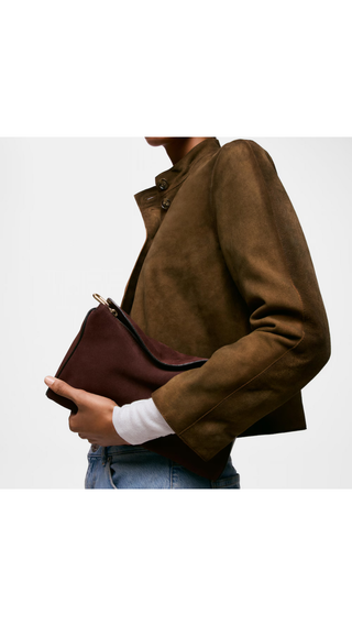 Bandolera de Piel Tous Arlette Marron Pequeña