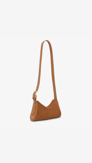 Bandolera de Piel Tous Arlette Camel Pequeña