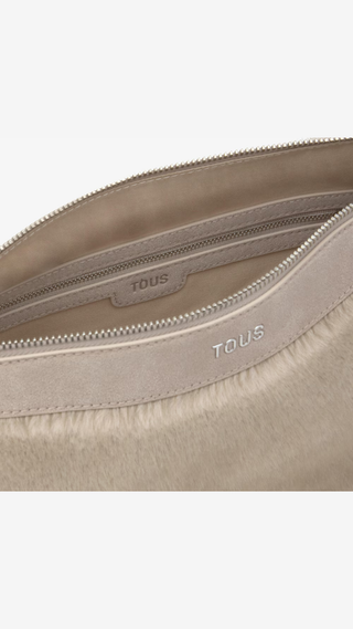 Bolso de Hombro Tous Halfmoon Topo Grande