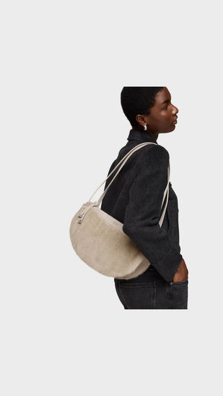 Bolso de Hombro Tous Halfmoon Topo Grande