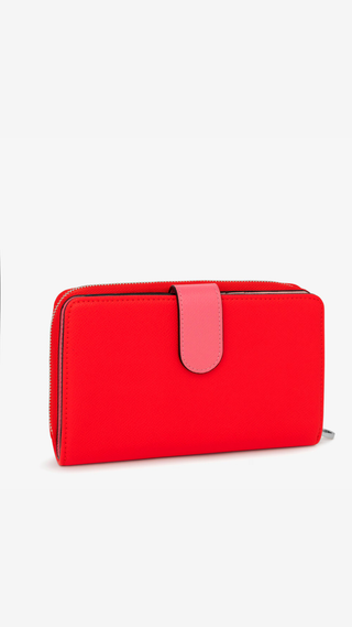 Billetera Tous New Dub Rojo Mediano