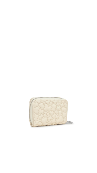 Billetera Tous Bridge Puffy Bear Beige Pequeño
