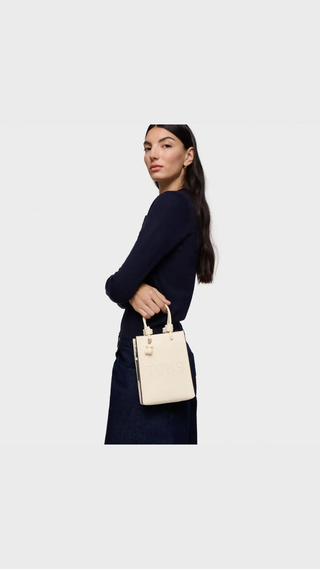 Cartera Tous Osos Dorados Blanca Mediano