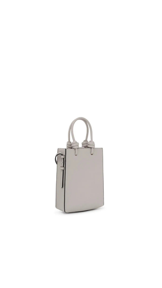 Cartera Tous Osos Plateado Negra Mediano