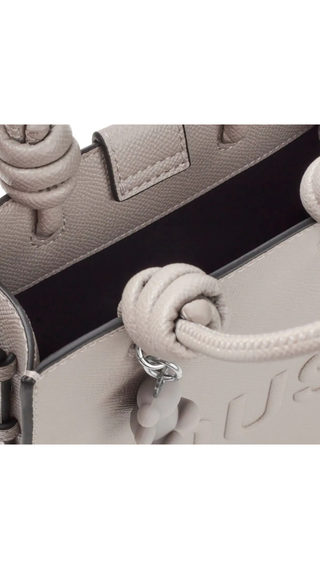 Cartera Tous Osos Plateado Negra Mediano