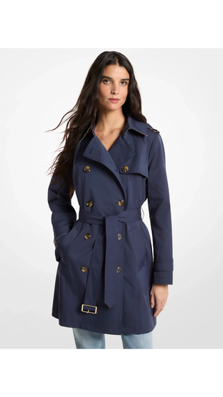 Chaqueta trench Michael Kors Navy