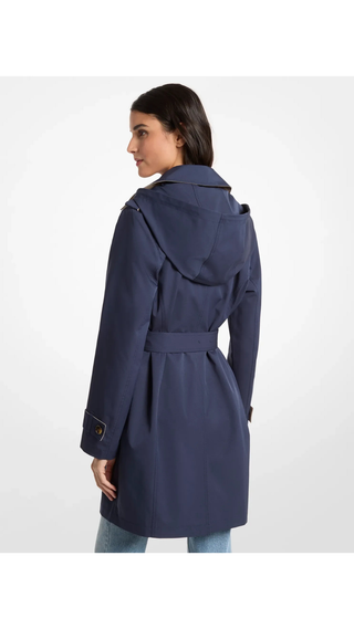 Chaqueta trench Michael Kors Navy