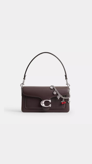 Llavero Coach Crystal Motif Silver
