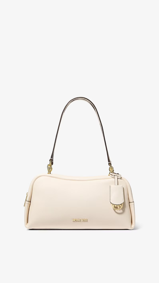 Cartera Michael Kors Cecily Medium Suede Powder Blush