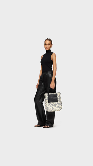 Mochila Tous Kaos Pix Soft Beige Mediano