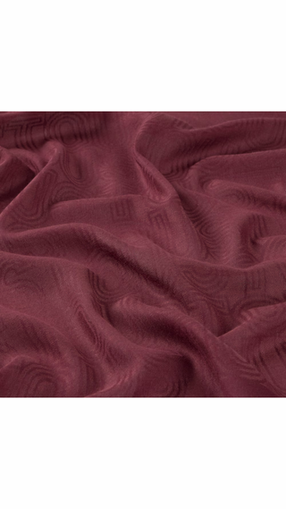 Pañuelo Tous Silhouette Jacquard Burdeo