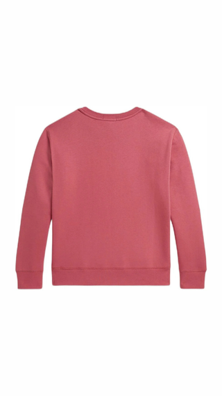 Poleron Polo Ralph Lauren Mangas Largas Rosado Niño/a