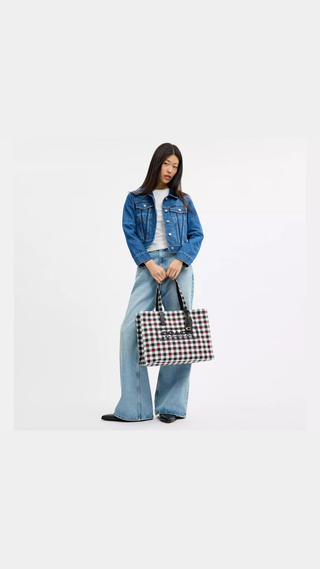 Tote Coach Cherry Negro Multi