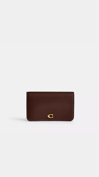 Card Case Coach Essential Slim Cafe