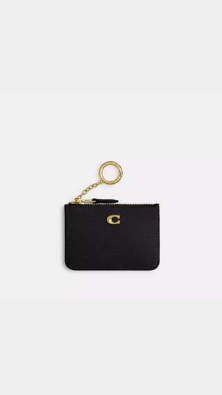 ID Case Coach Mini Skinny Negro