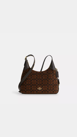 Bolso de Hombro Coach Cafe Sig Chnlle Ella SHB