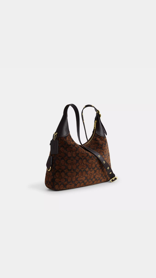 Bolso de Hombro Coach Cafe Sig Chnlle Ella SHB