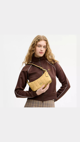 Shoulder Bag Coach Caitlin Amarillo