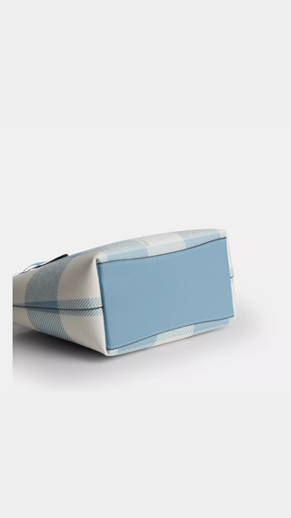 Crossbody Coach Azul y Blanco