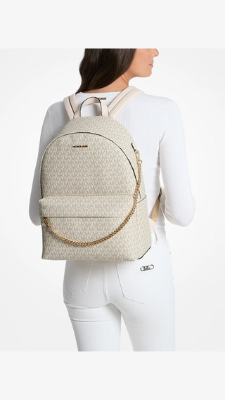Mochila Michael Kors Slater Crm Multi